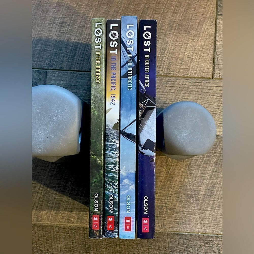 New! LOST by Tod Olson. Bundle of 4 Non-Fiction Books. Never Used/Read!